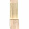 Ekena Millwork Portland Rough Sawn Timber Gable Bracket, Douglas Fir, 36"W x 13"H x 4"D x 4"F, 9/12 Pitch GBW036X13X0404POR00RDF - alternate 4